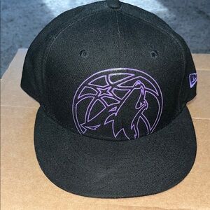 New Era 9FIFTY Black and White Cap